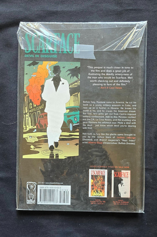 Scarface Devil in Disguise By Joshua Jabcuga & Alberto Dose (1st Print IDW 2008)