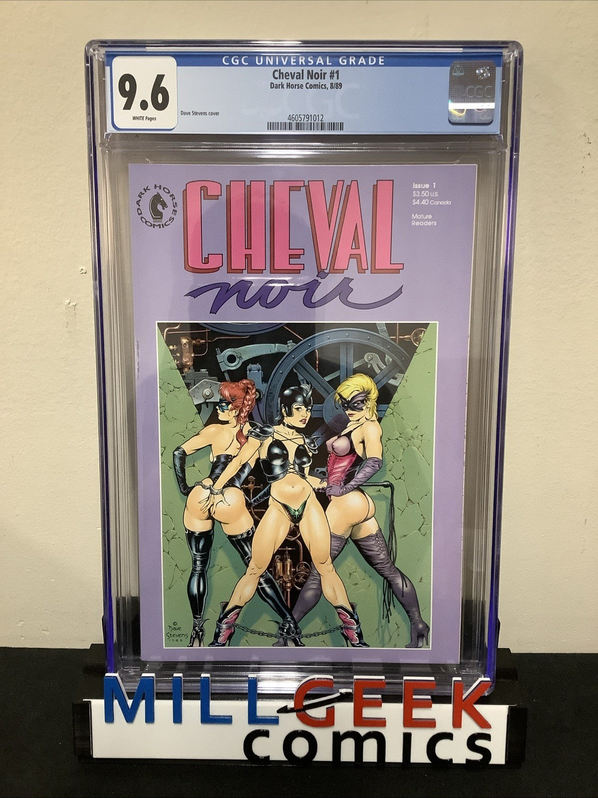 Cheval Noir #1 (Dark Horse Comics August 1989) CGC Graded 9.6 (NM+) Dave Stevens