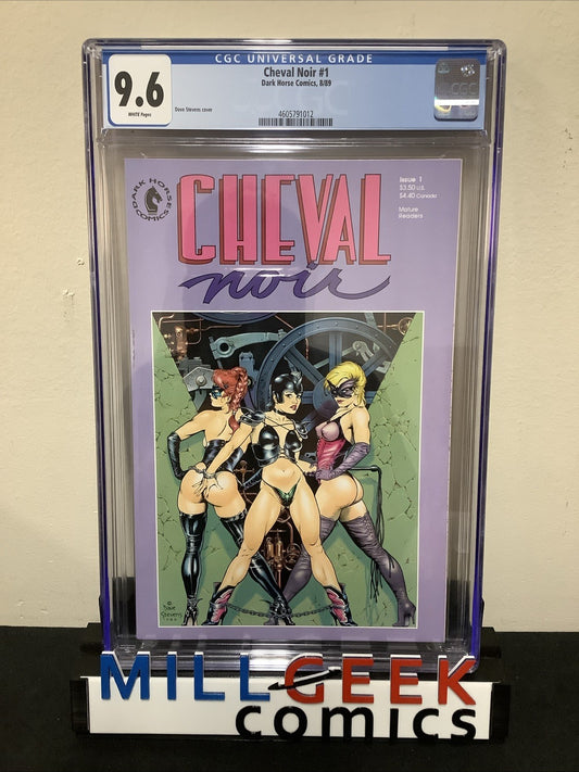 Cheval Noir #1 (Dark Horse Comics August 1989) CGC Graded 9.6 (NM+) Dave Stevens