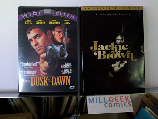 From Dusk Till Dawn / Jackie Brown, 2 Movie Set (DVD) Like New -JD