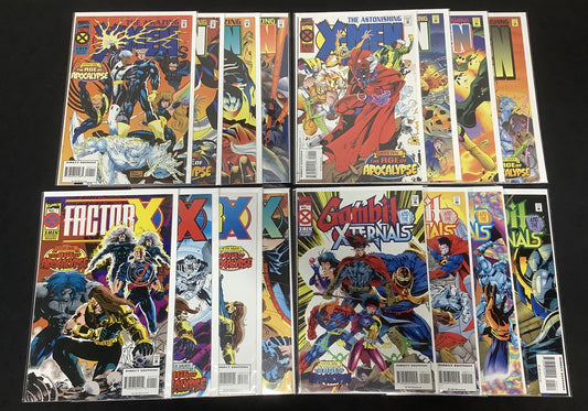 Age Of Apocalypse Comic Tie-In Bundle, Marvel Comics, 1995, See Description