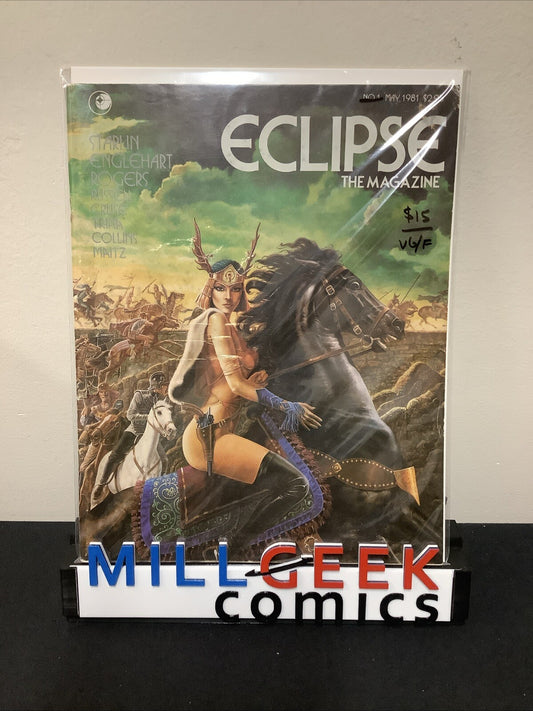 ECLIPSE MAGAZINE #1 (May 1981) VG/F (5.0) Starlin/Englehart/Rogers