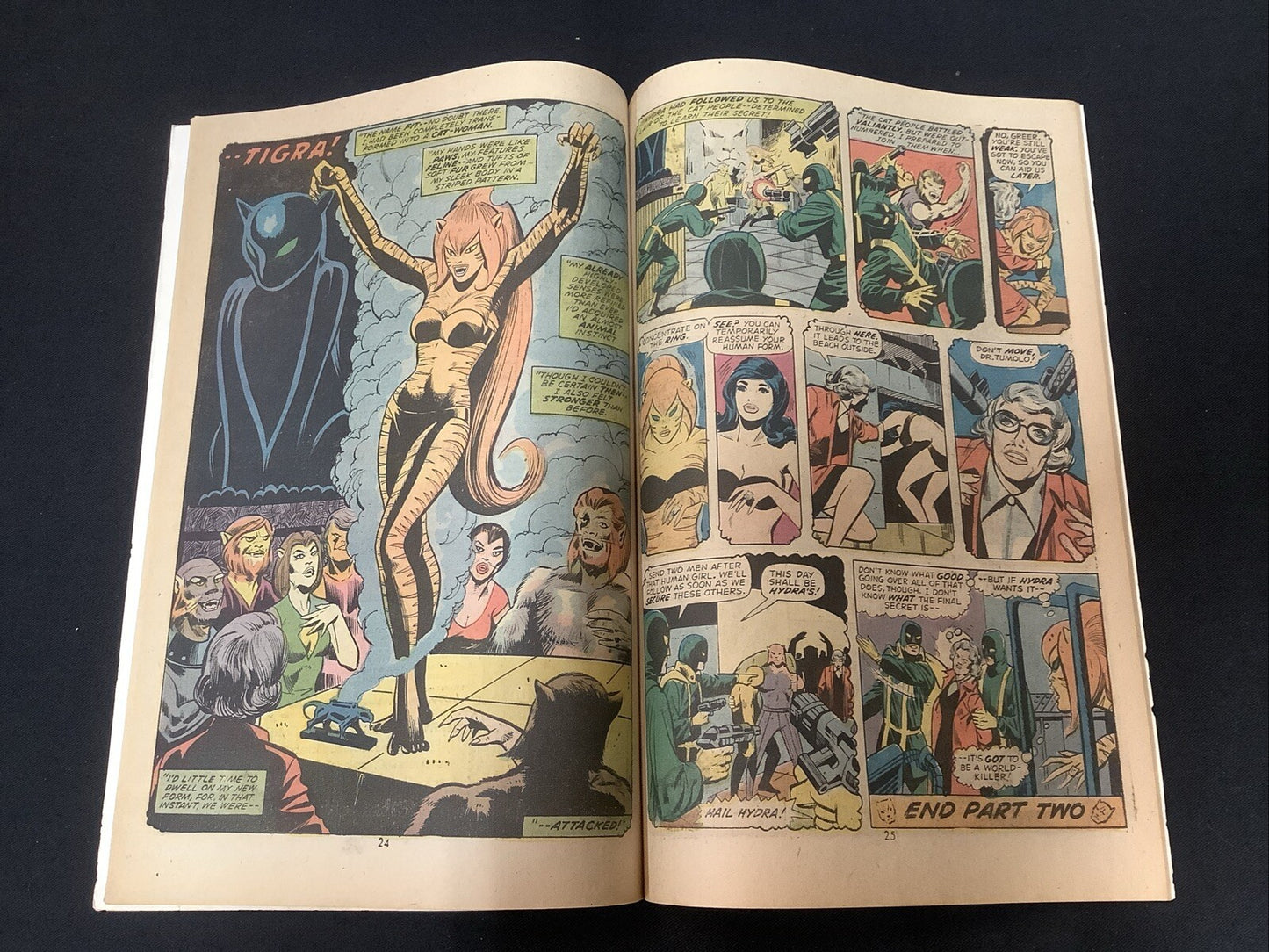 Giant-Size Creatures #1 (July 1974) F (6.0) 1st App Tigra (Greer Grant Nelson)