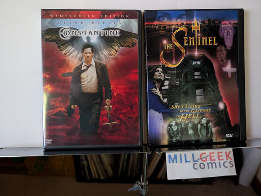 Constantine & The Sentinel, 2 Movie Set (DVD) Like New -JD