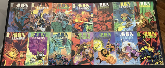 Alien Legion #1-14 Comic Lot, Epic Comics/Marvel, Chuck Dixon, Larry Stroman