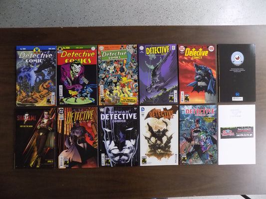 Detective Comics #1000 Lot 'A'  & 9 Decades Covers & Third Eye Comics Exclusive