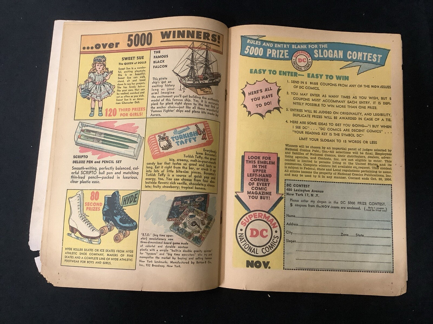 Our Army at War #52 (DC Comics November 1956) G+ (2.5) Complete, Brittle