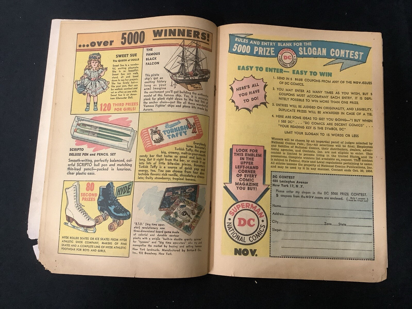 Our Army at War #52 (DC Comics November 1956) G+ (2.5) Complete, Brittle