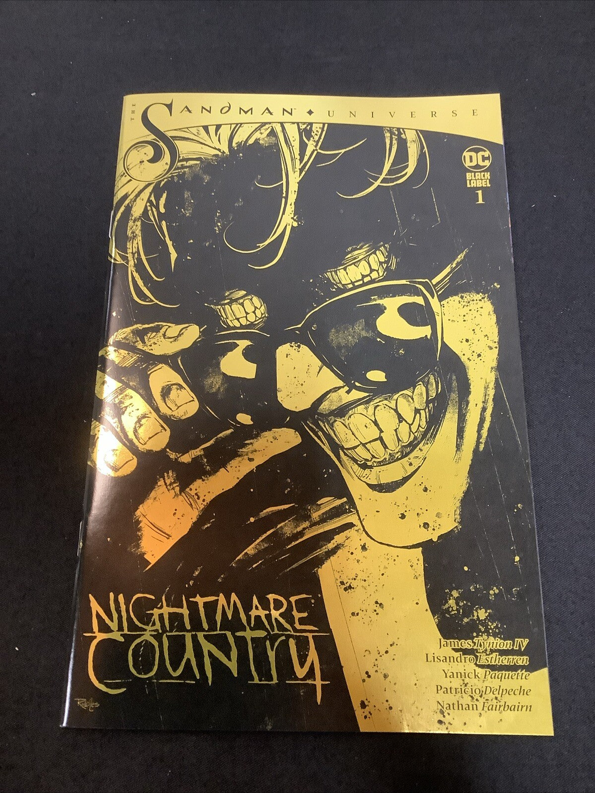 Nightmare Country #1 (DC Comics June 2022) The Sandman Universe, Tiny Onion Foil