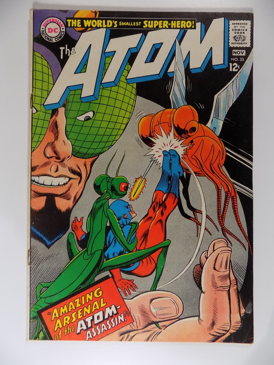 Atom #33 DC Comic November 1967 Fine/Very Fine