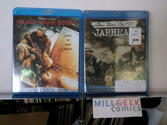 Black Hawk Down / Jarhead, 2 Movie Set (Blu-Ray) Like New -JD