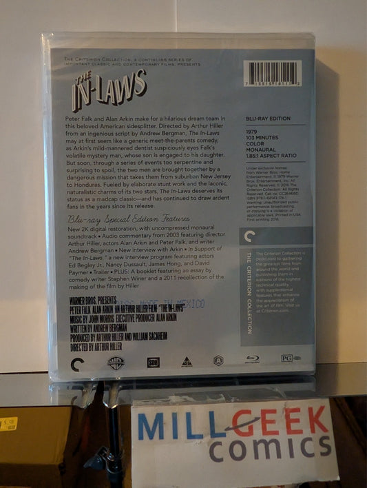 The In-Laws, Criterion Collection (Blu-Ray) Brand New -JD