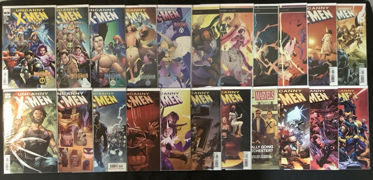 Uncanny X-Men #1-22 + Annual #1 (Missing #20) Comic Lot, Marvel Comics, 2019