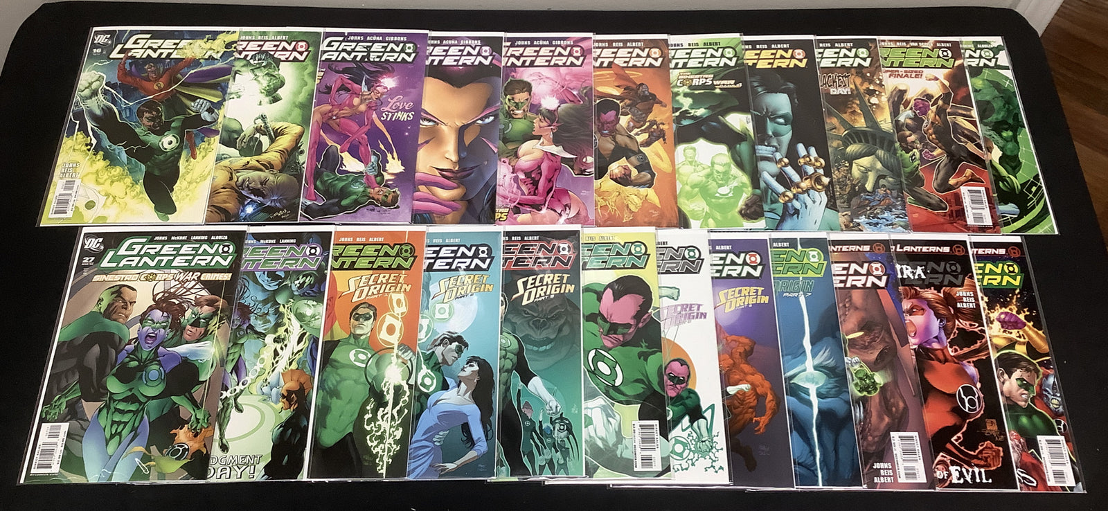 Green Lantern #16-61 Comic Lot, DC, Geoff Johns, 1st App Larfleeze, Atrocitus,