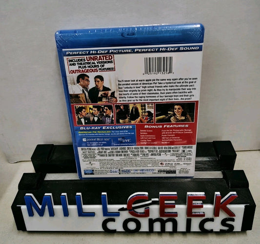 American Pie -Unrated and Theatrical Versions - Blu-Ray + DVD , New/ Sealed JD