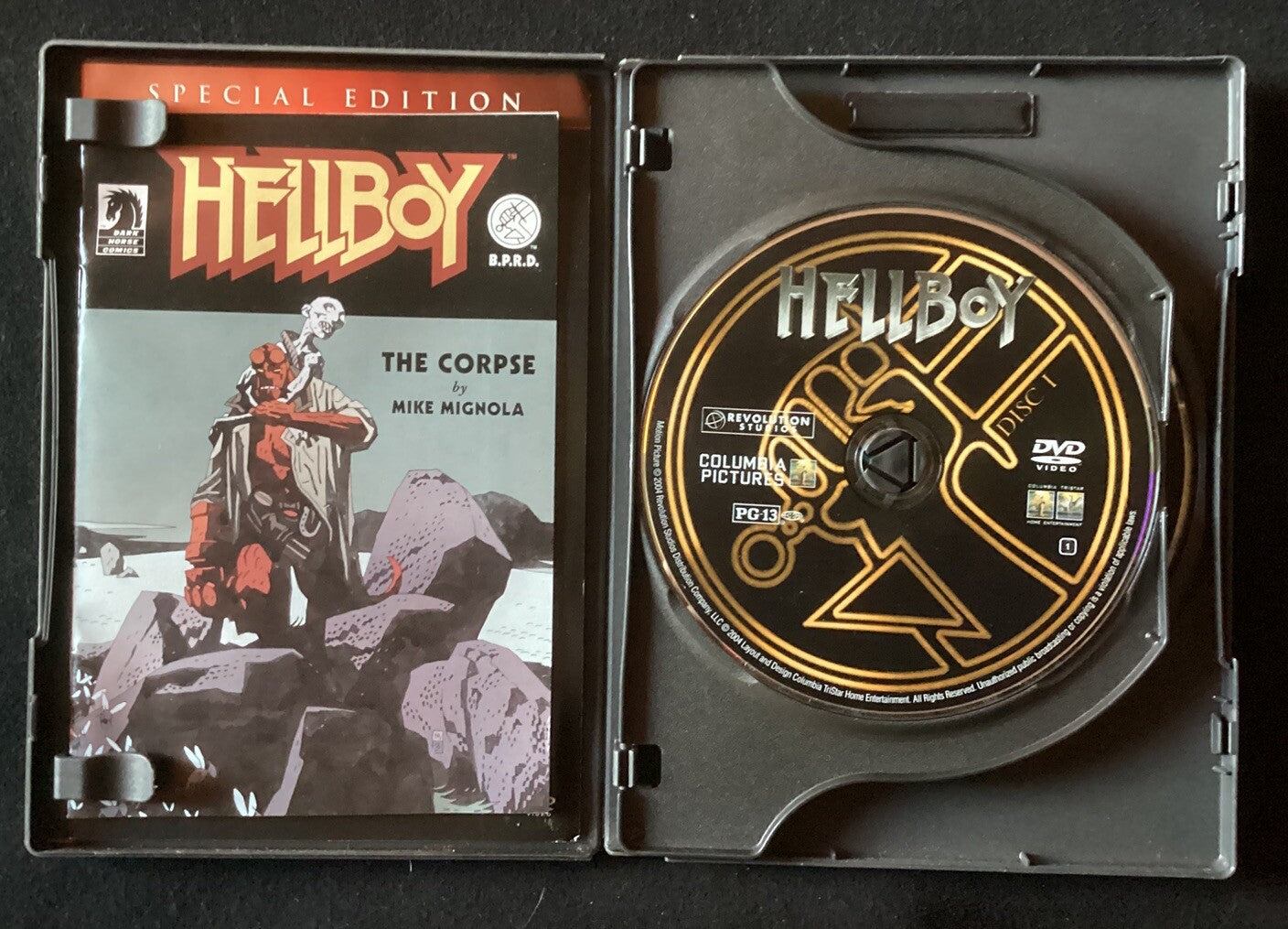 Hellboy / Hellboy II: The Golden Army - DVD, Like New -PS