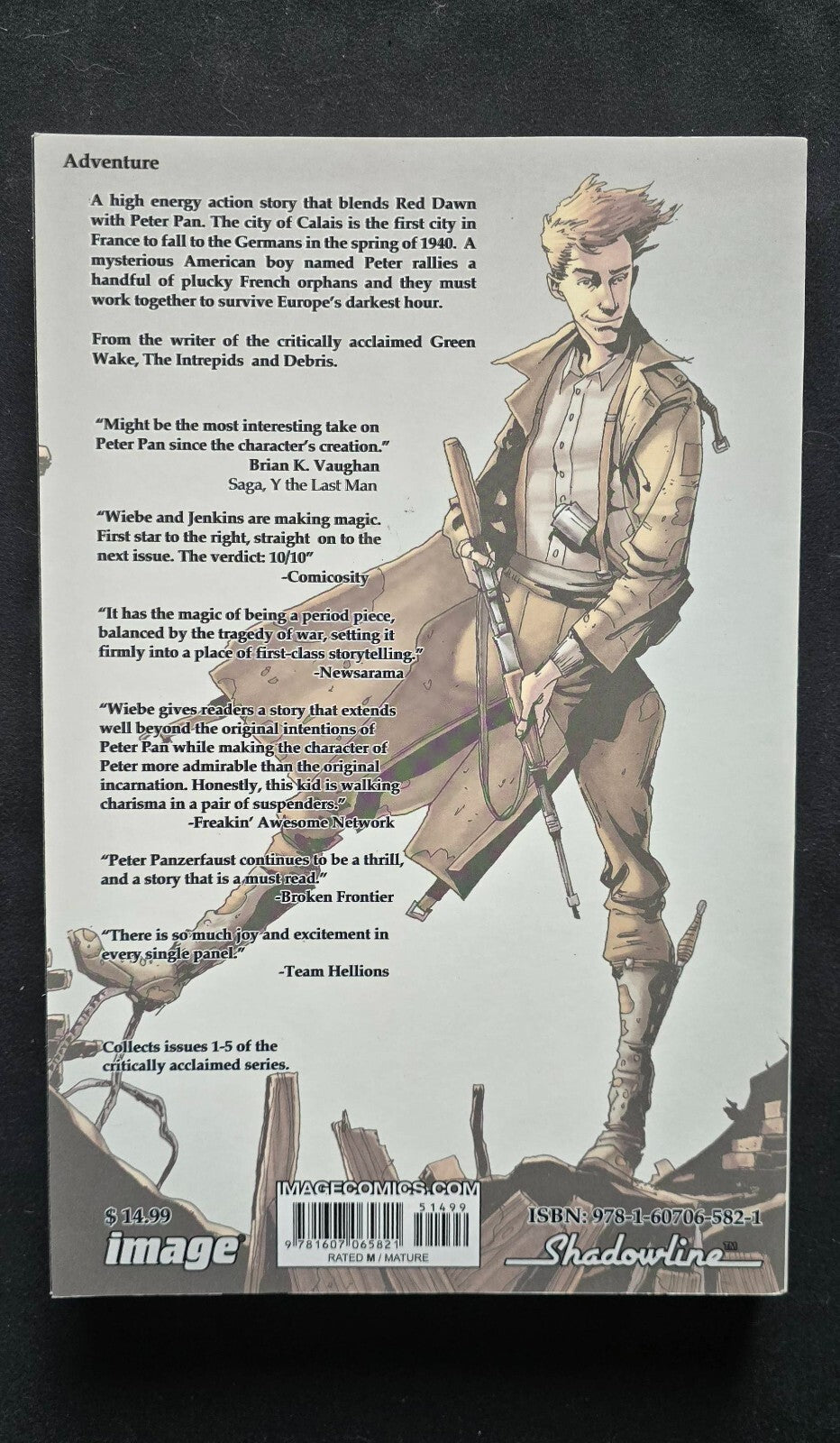 Peter Panzerfaust Lot Vol. 1-3 Wiebe/Jenkins (2x SIGNED with sketch! 2013-2014)