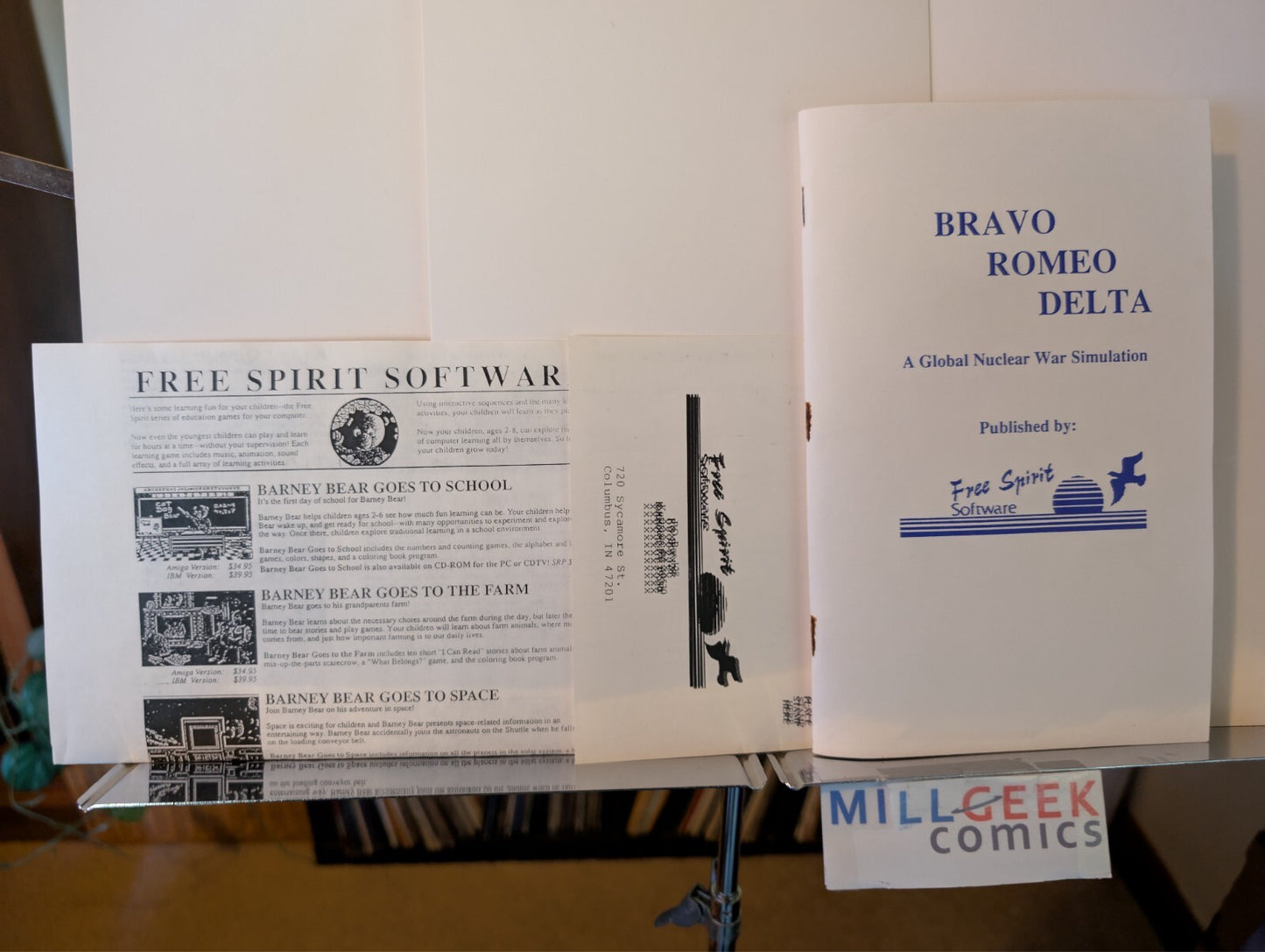 Bravo Romeo Delta... Amiga Big Box with Inserts, NO DISC -JD