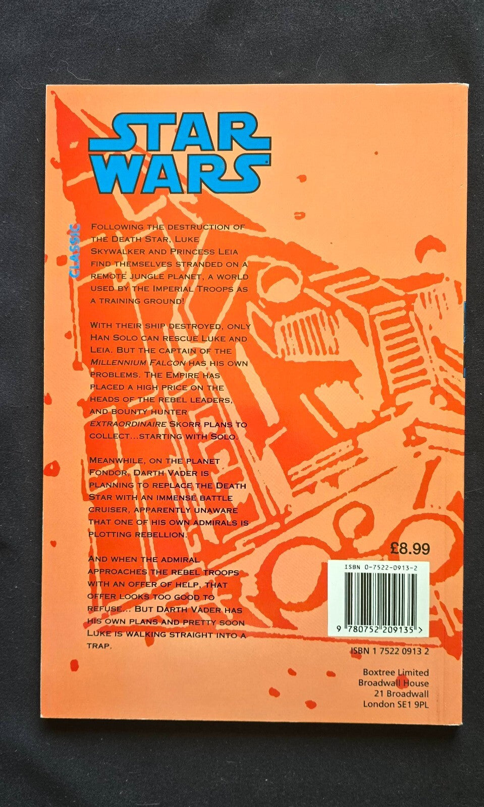 Star Wars Classic TPB - Boxtree UK Printing! (2nd Edition, 1994)