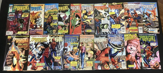 Spider-Girl #2-20 Comic Lot, Marvel Comics, 1st App Of DarkDevil (Reilly Tyne)