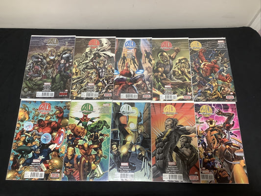 Age Of Ultron #1-10 complete comic lot Marvel, Bendis, Hitch