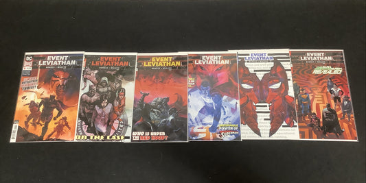 Event Leviathan #1-6 COMPLETE SET DC Comics 2019, Bendis Maleev