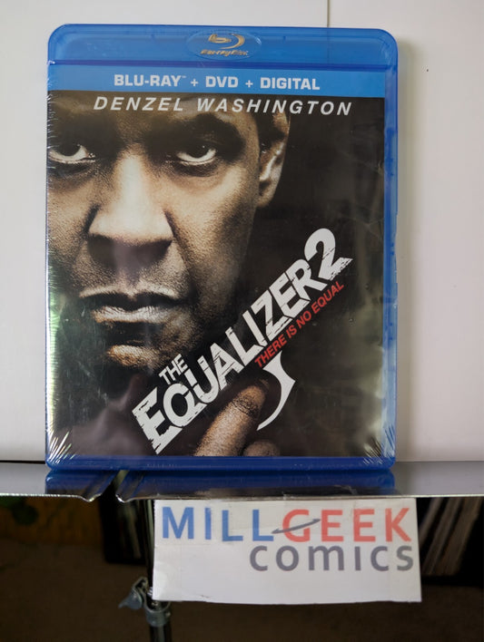 The Equalizer 2, Denzel Washington (Blu-ray 2018) Brand New SEALED -JD