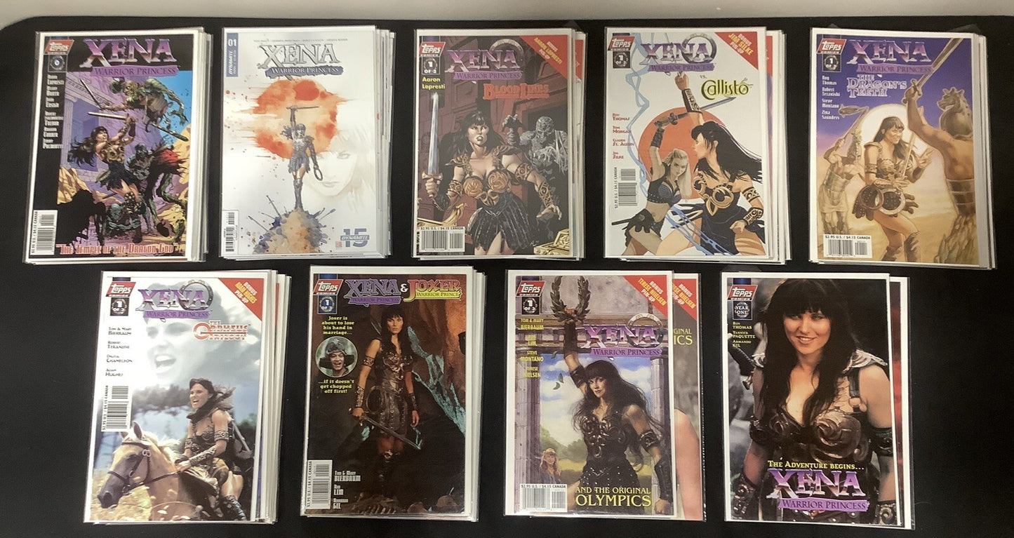 Xena Warrior Princess Comic Bundle: Please See Photos & Description For Details