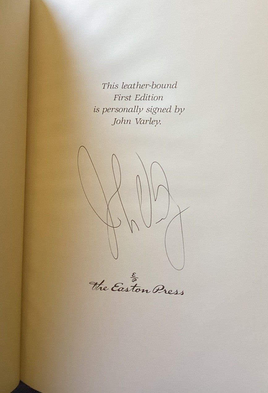 Steel Beach - John Varley - Signed - 1st Edition - Easton Press - 1992 JD
