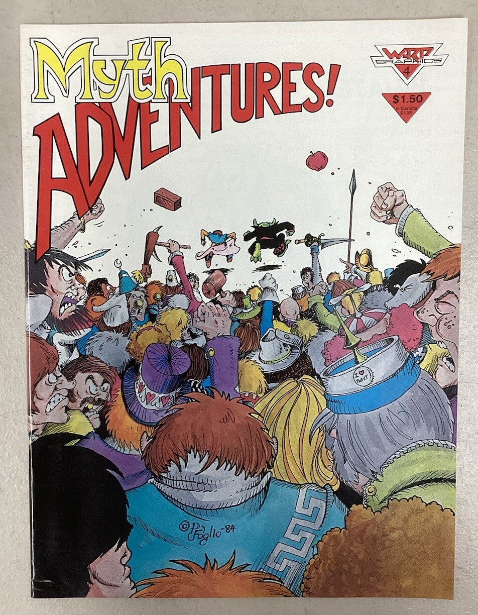 Myth Adventures 2-6 (#2 & 4 Signed) Phil Foglio