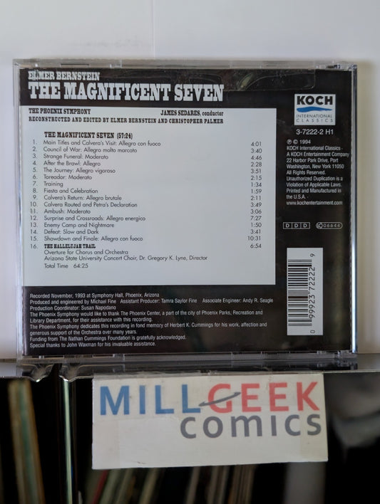 The Magnificent Seven Hallelujah Trail, Elmer Bernstein (CD) -JD