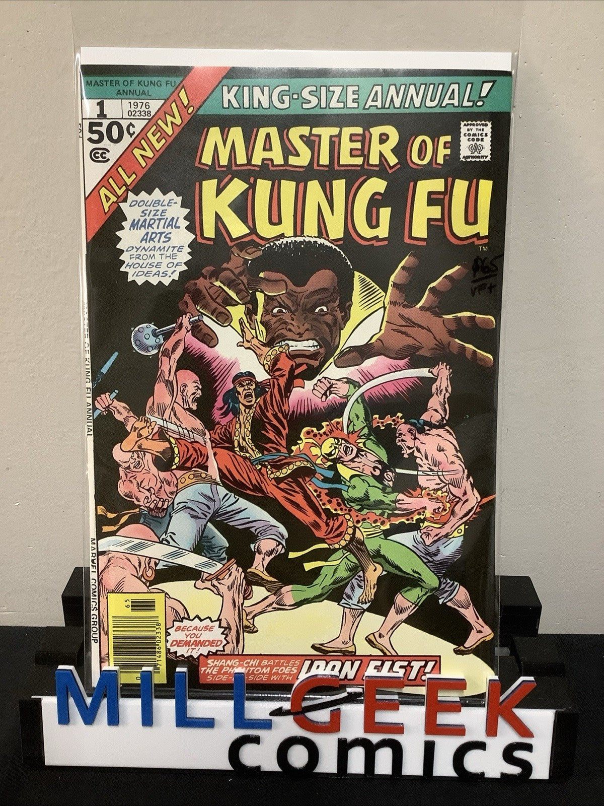 Master of Kung Fu Annual #1 (Marvel Comics August 1976) VF+ (8.5)  Doug Moench