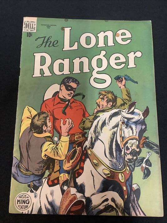 The Lone Ranger #10 Canadian Edition (April 1949) VG+ (4.5)