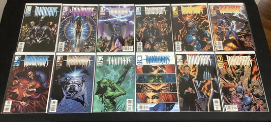 Inhumans #1-12 Complete Comic Series, Marvel Knights, 1st App Yelena Belova