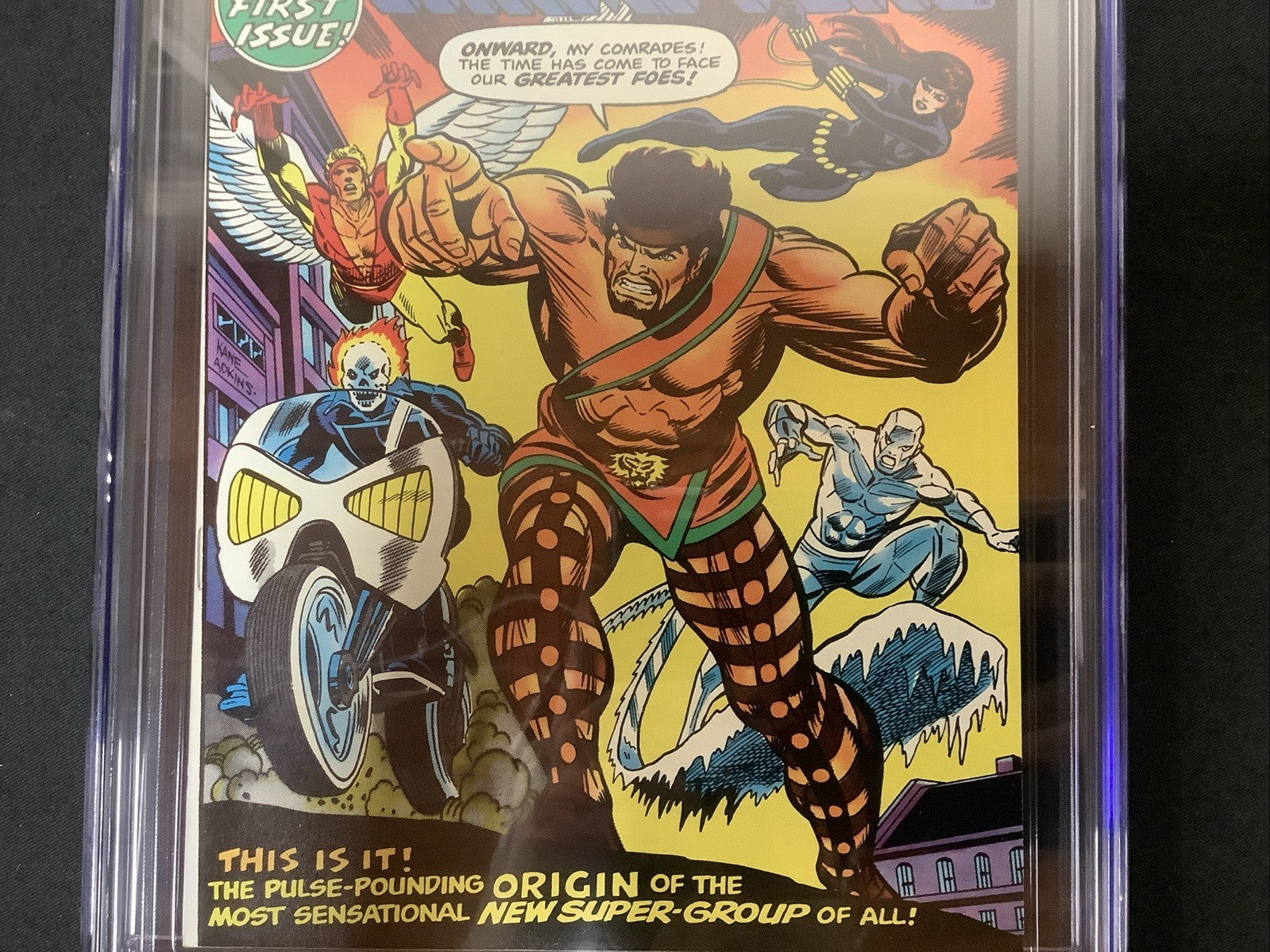 The Champions #1 (Marvel Comics October 1975) CGC Graded 9.8 (NM/M) White Pages