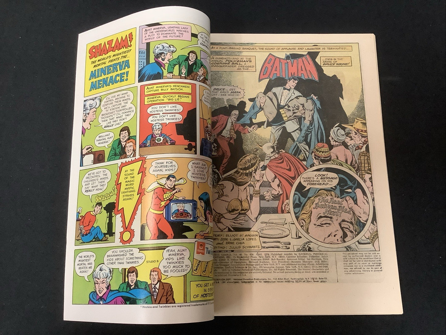 Detective Comics #458 (DC Comics 1976) NM (9.4) “The Real Batman Dies Next”