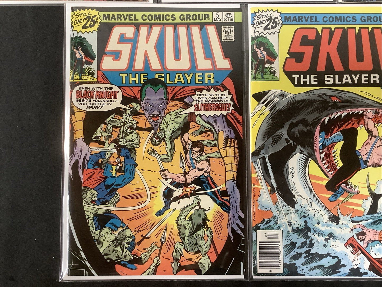 Skull the Slayer #1-7 Comic Lot, Marvel, Marv Wolfman/Steve Gan, High Grade Run