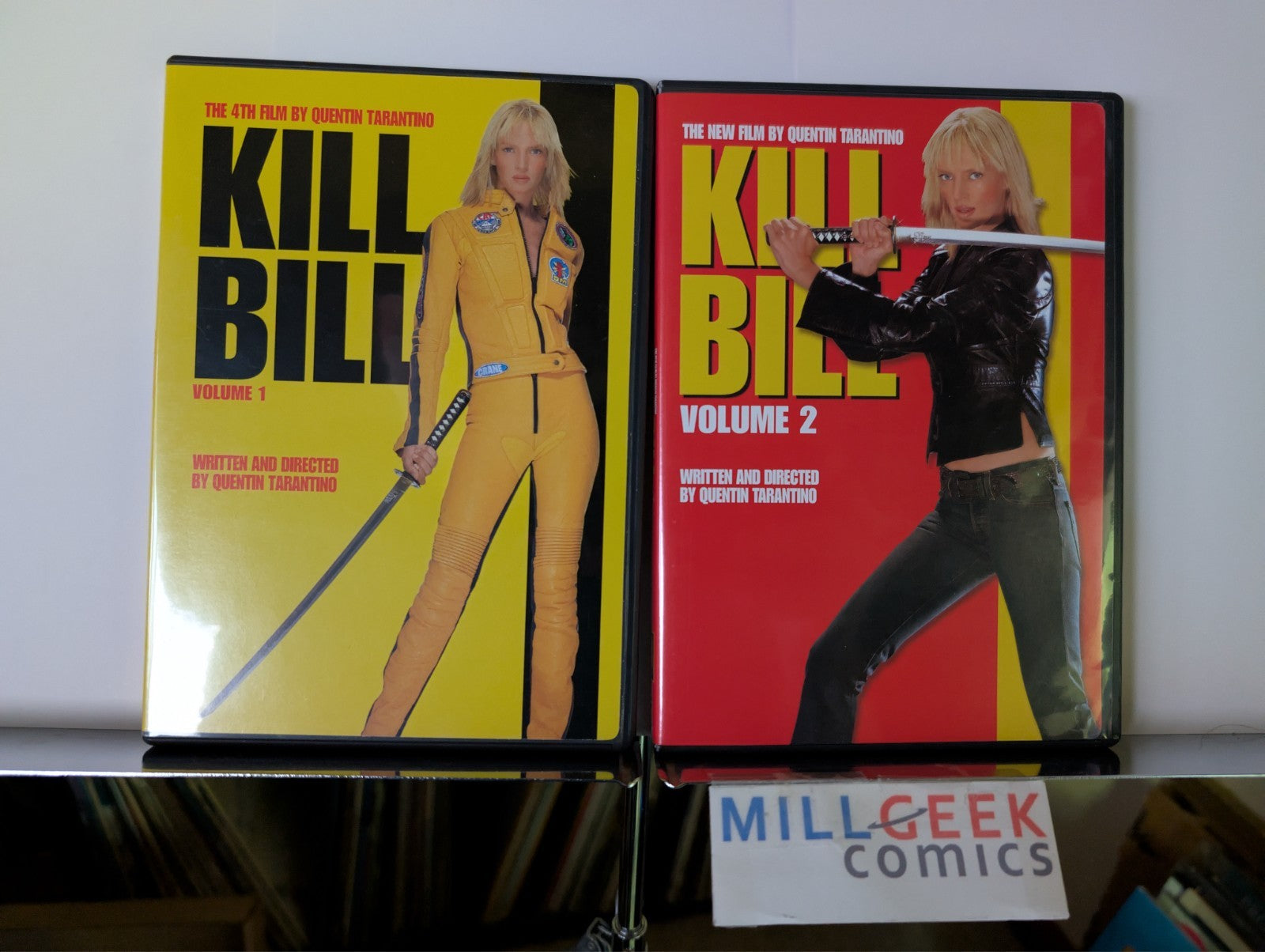 Kill Bill Volume 1 & 2, 2 Movie Set (DVD) Like New -JD