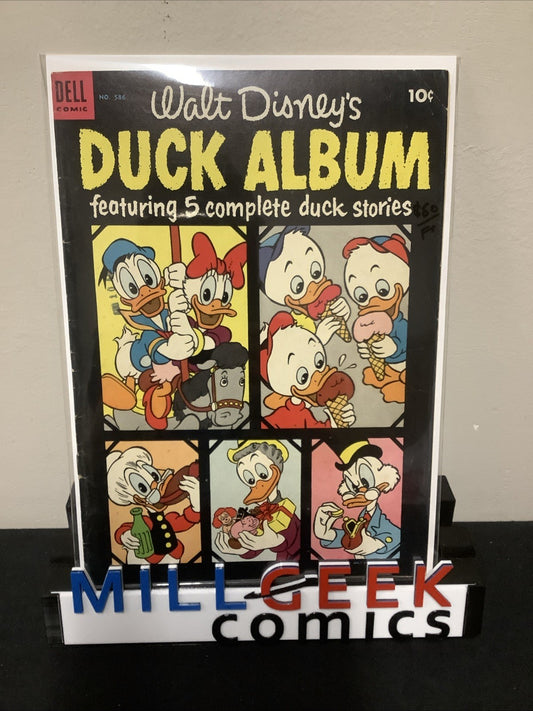 Four Color #586 (Dell Comics September 1954) F+ (6.5) Donald Duck Album