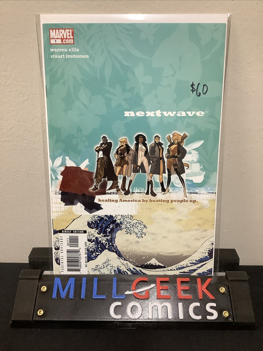 Nextwave: Agents of H.A.T.E. #1 (2006) 1st Red Hair Elsa Bloodstone