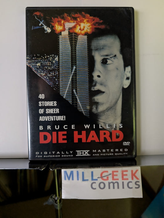 Die Hard, Die Hard 2: Die Harder, Die Hard 3: With A Vengeance (DVD) Like New-JD