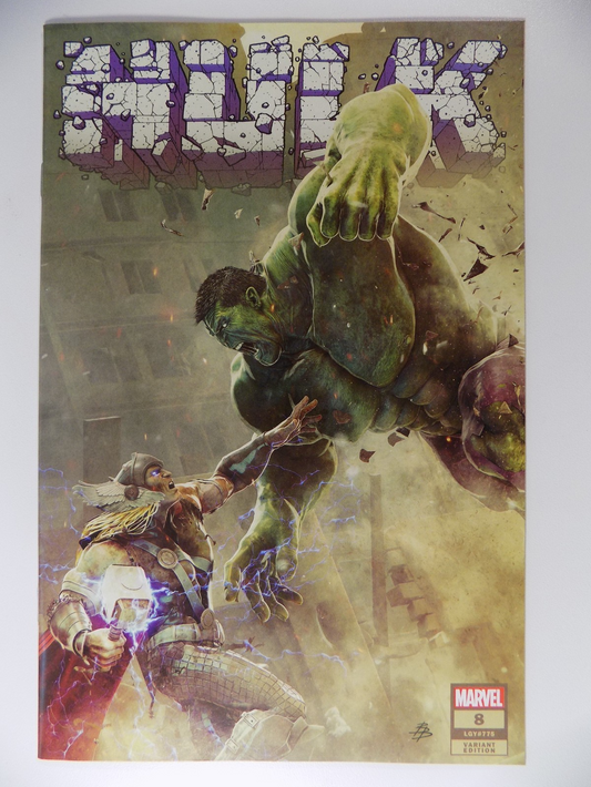 Hulk #8 Bjorn Barends Frankie's & Golden Apple Comic Variant October 2022