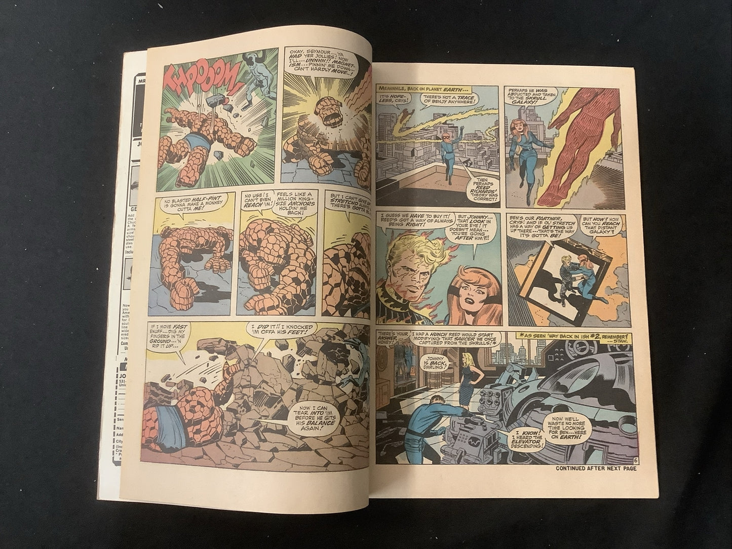 Fantastic Four #92 (1969) VF+ (8.5) Stan Lee/Jack Kirby, “Ben Grimm, Killer!”