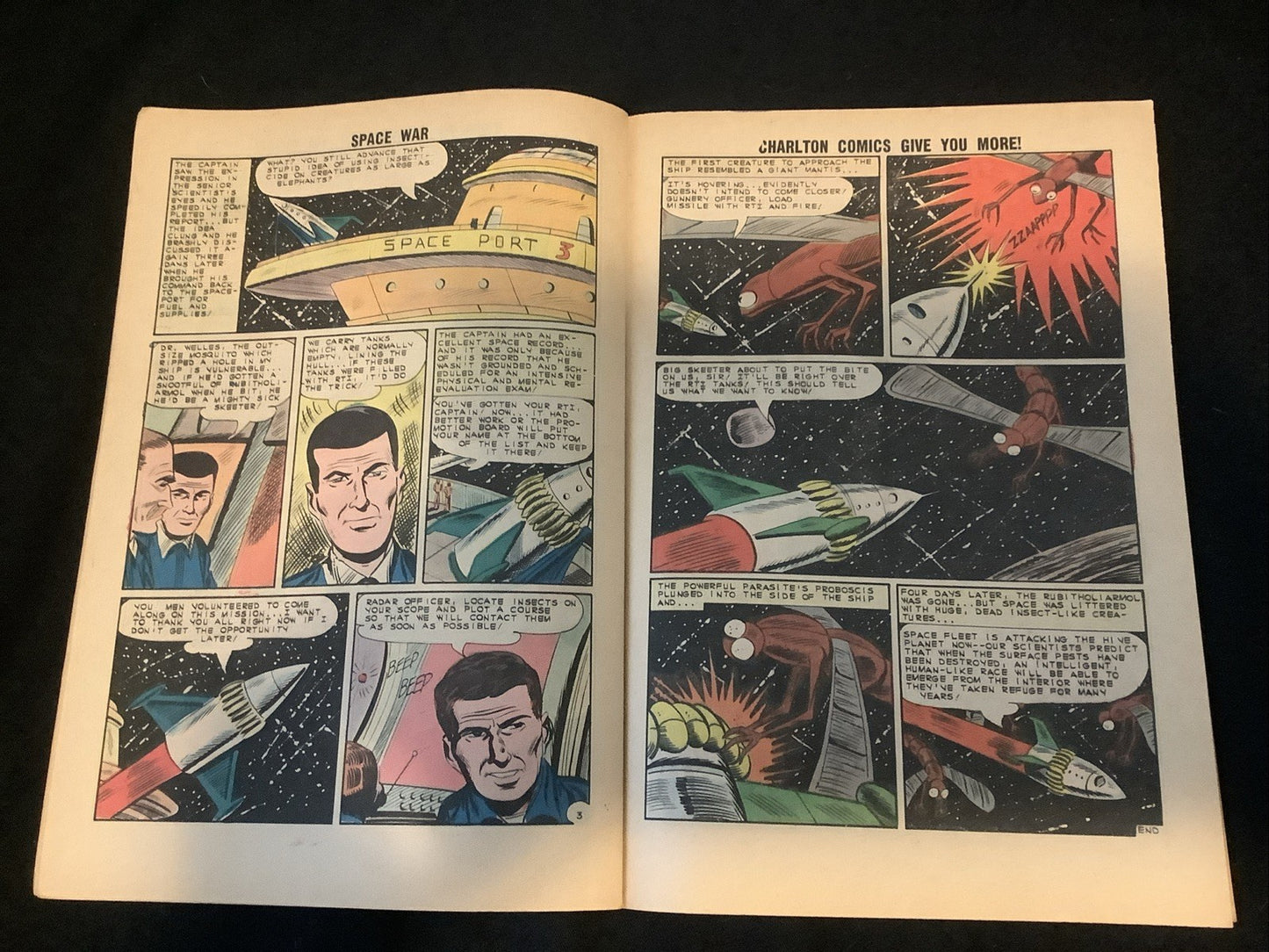 Space War #24 (Charlton September 1963) F/VF (7.0) Vince Alascia