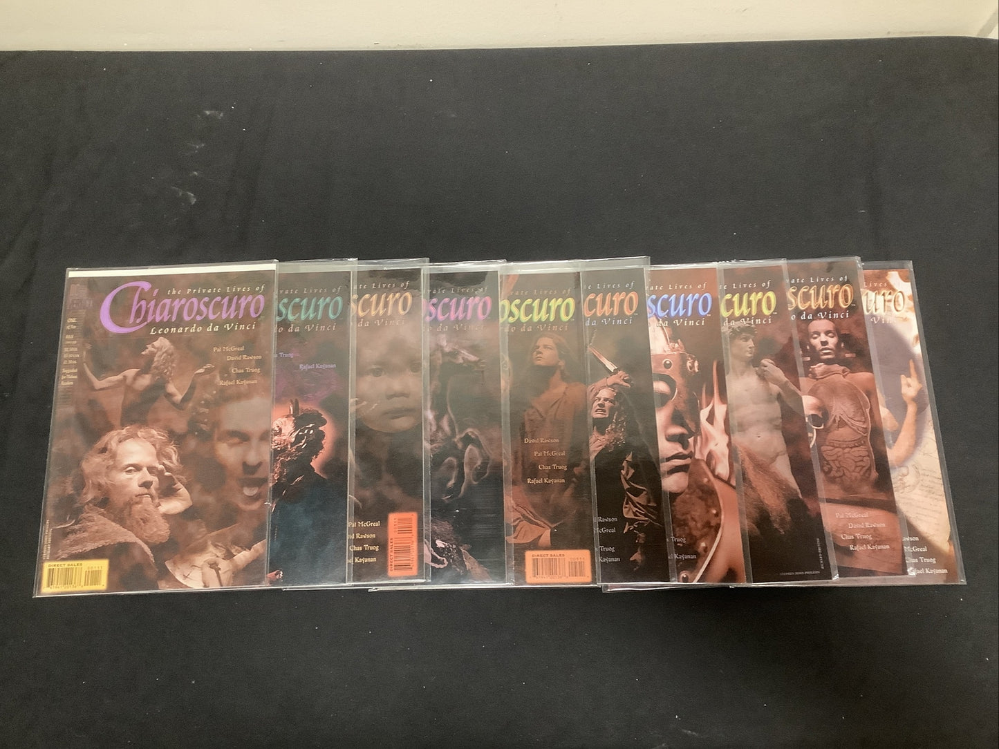 Chiaroscuro: The Private Lives of Leonardo da Vinci #1-10 Vertigo 1995 Full Set