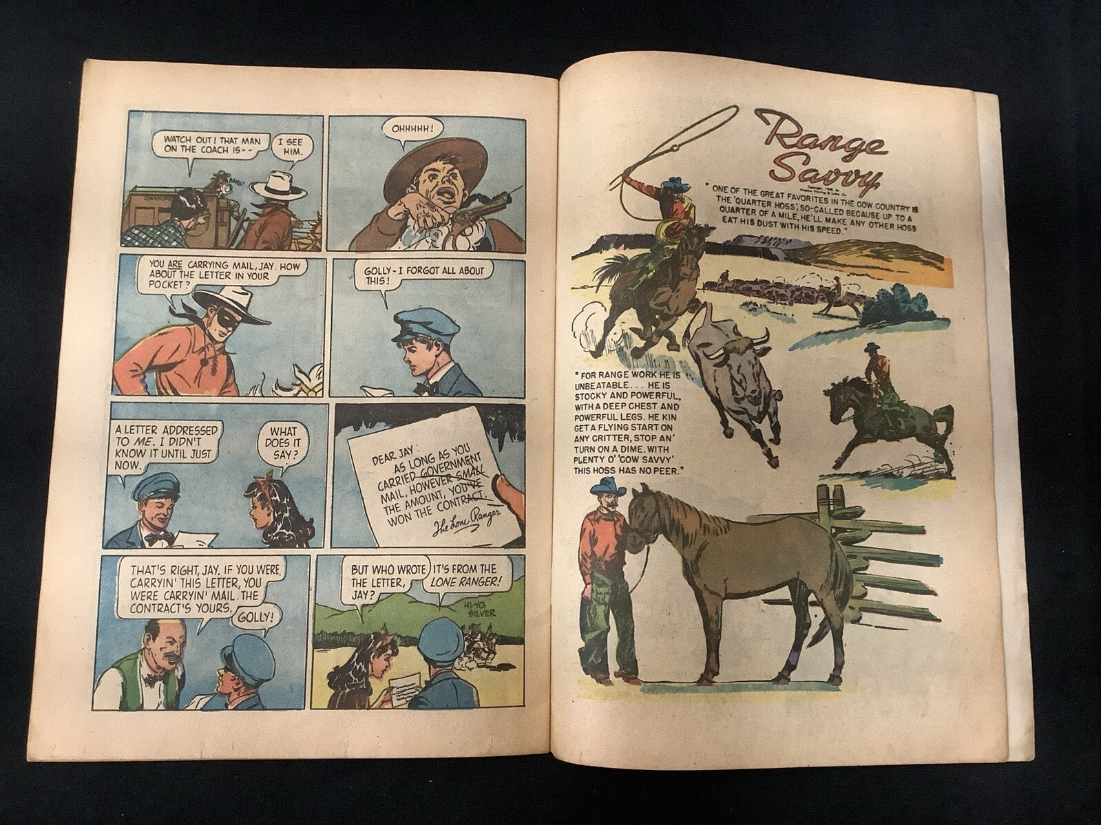 The Lone Ranger #10 Canadian Edition (April 1949) VG+ (4.5)