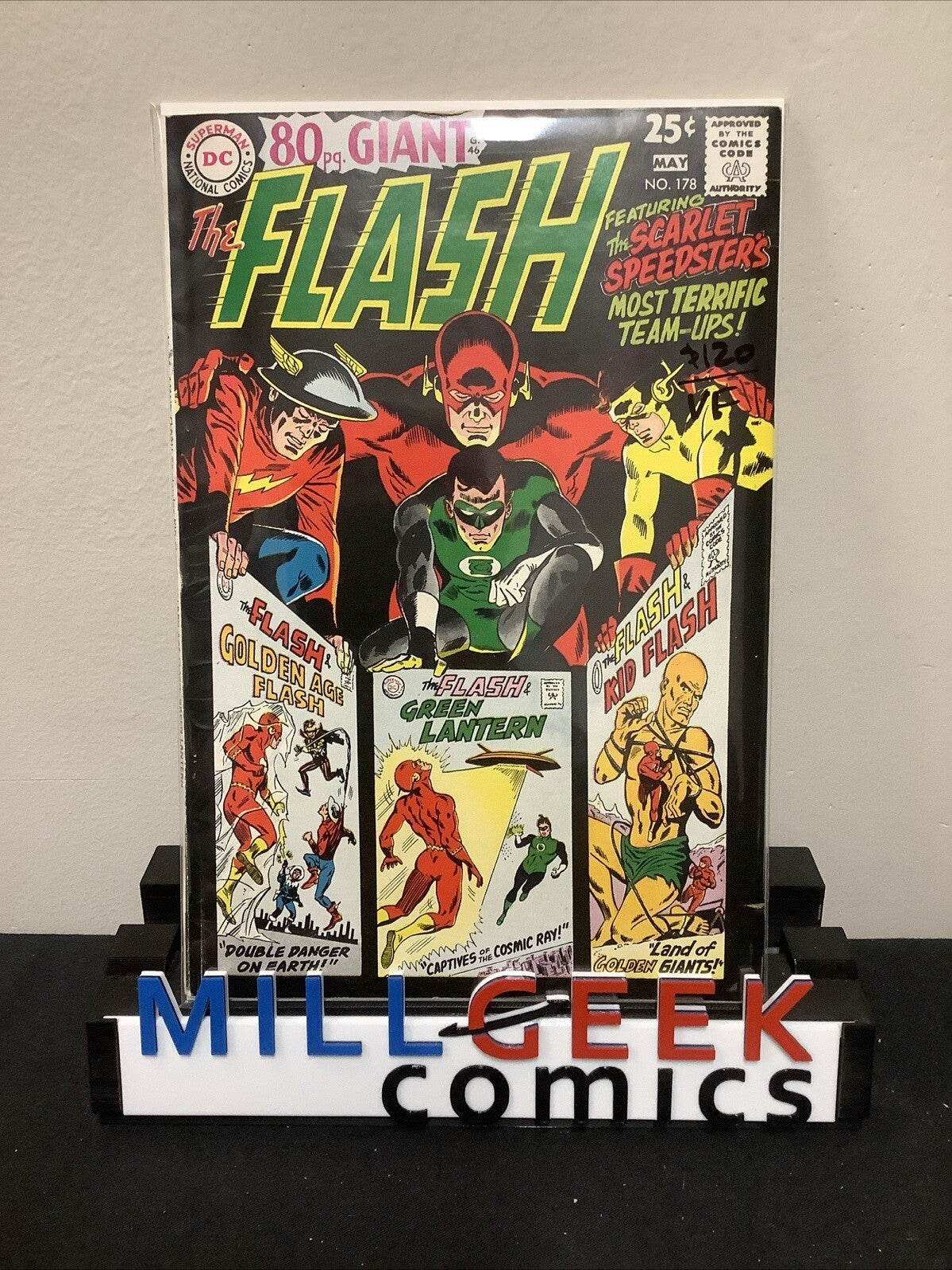 Flash #178 (1968) VF (8.0) Gardner Fox/Carmine Infantino/John Broome 80 Pg Gaint