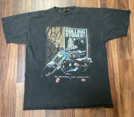rolling stones voodoo lounge t shirt, Brockum, Vintage, Harley