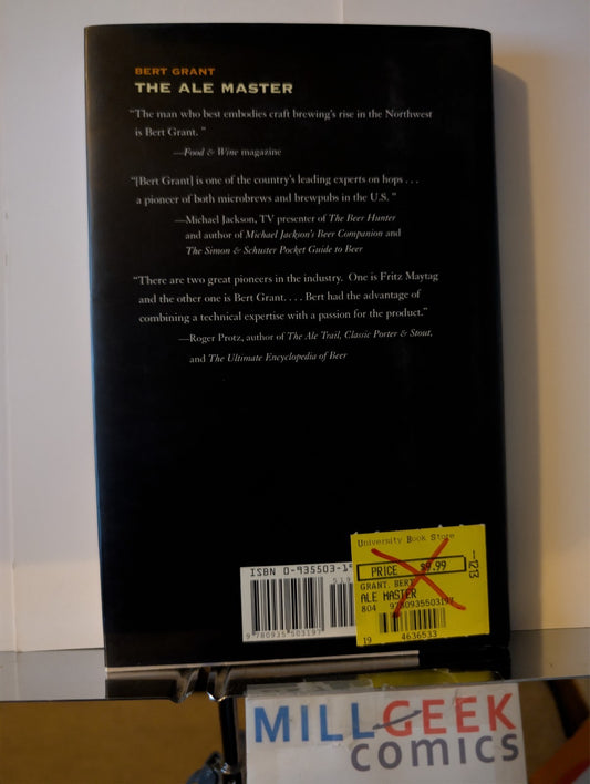 Bert Grant, The Ale Master, with Robert Spector, Hardcover -JD