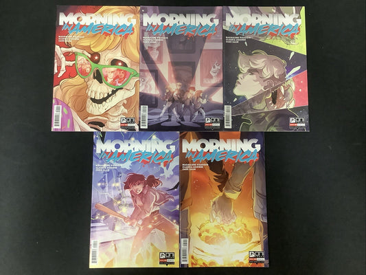 Morning in America #1-5 Complete Comic Set, Oni Press, Visaggio/Aguirre, 2019